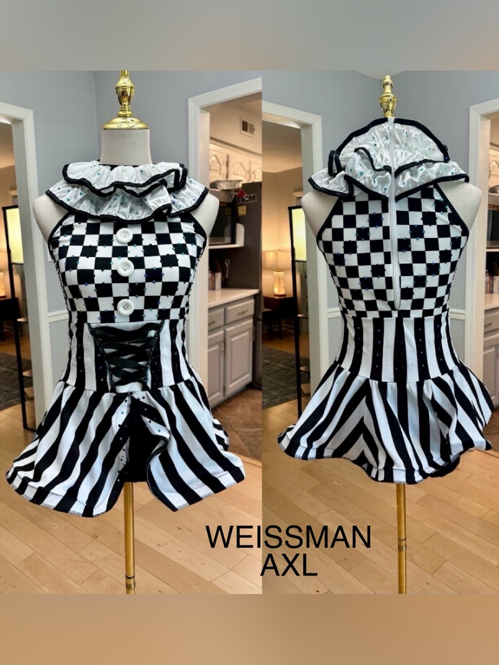 Weissman Black & White clown AXL